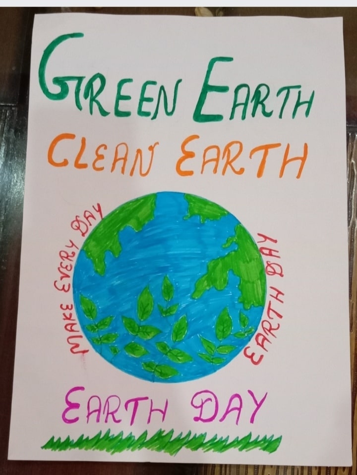 Green earth message